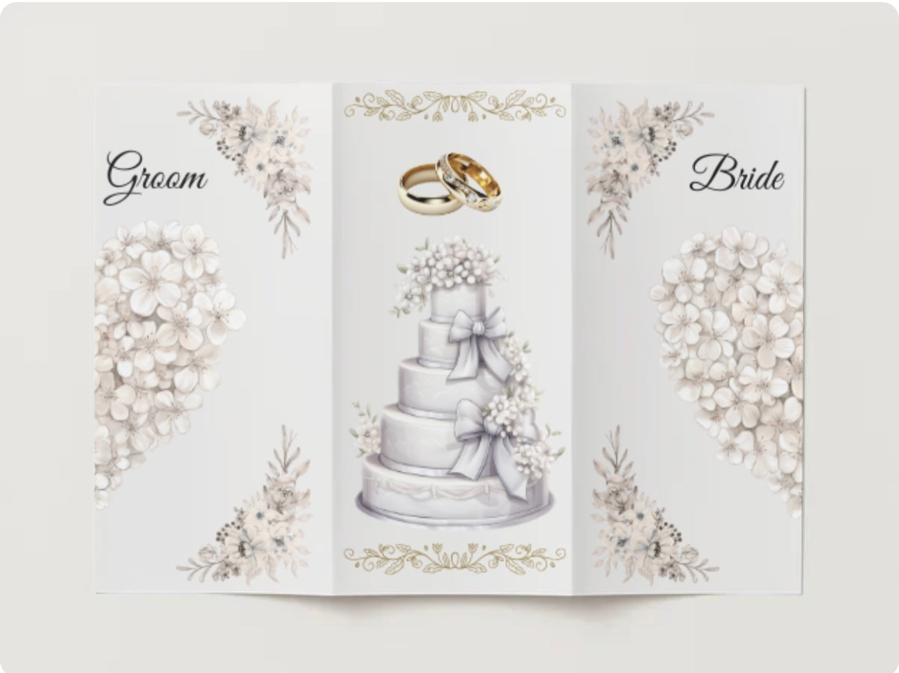 Editable Digital Wedding 6 Piece Package