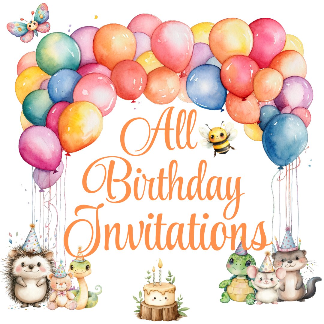 All Birthday Invitations