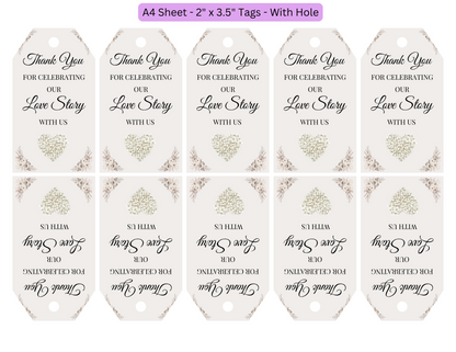 Editable Digital Wedding 6 Piece Package